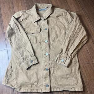 Ridgecut Women's Sz Large Toughwear Flex Shirt Jacket Barn Coat Jacket Western